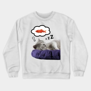 SLEEPY CAT Crewneck Sweatshirt